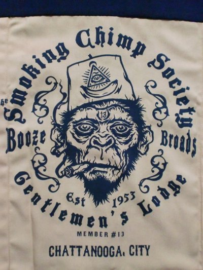 画像2: Bowler Shirt"Smokin Chimp"