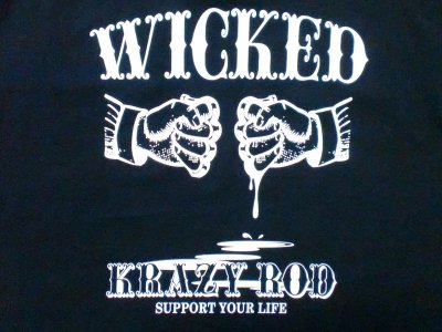 画像1: KRAZY ROD"PUNISHMENT"Tee