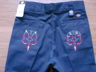 画像1: KRAZY ROD"DEVIL"KUSTOM WORK PANT