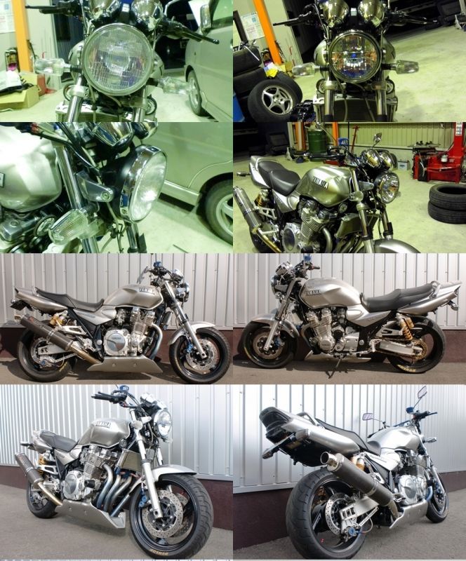 XJR1300 180ΦHeadlight Exchange☆